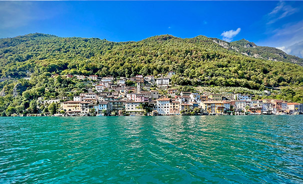 Озеро Лугано в Швейцарии